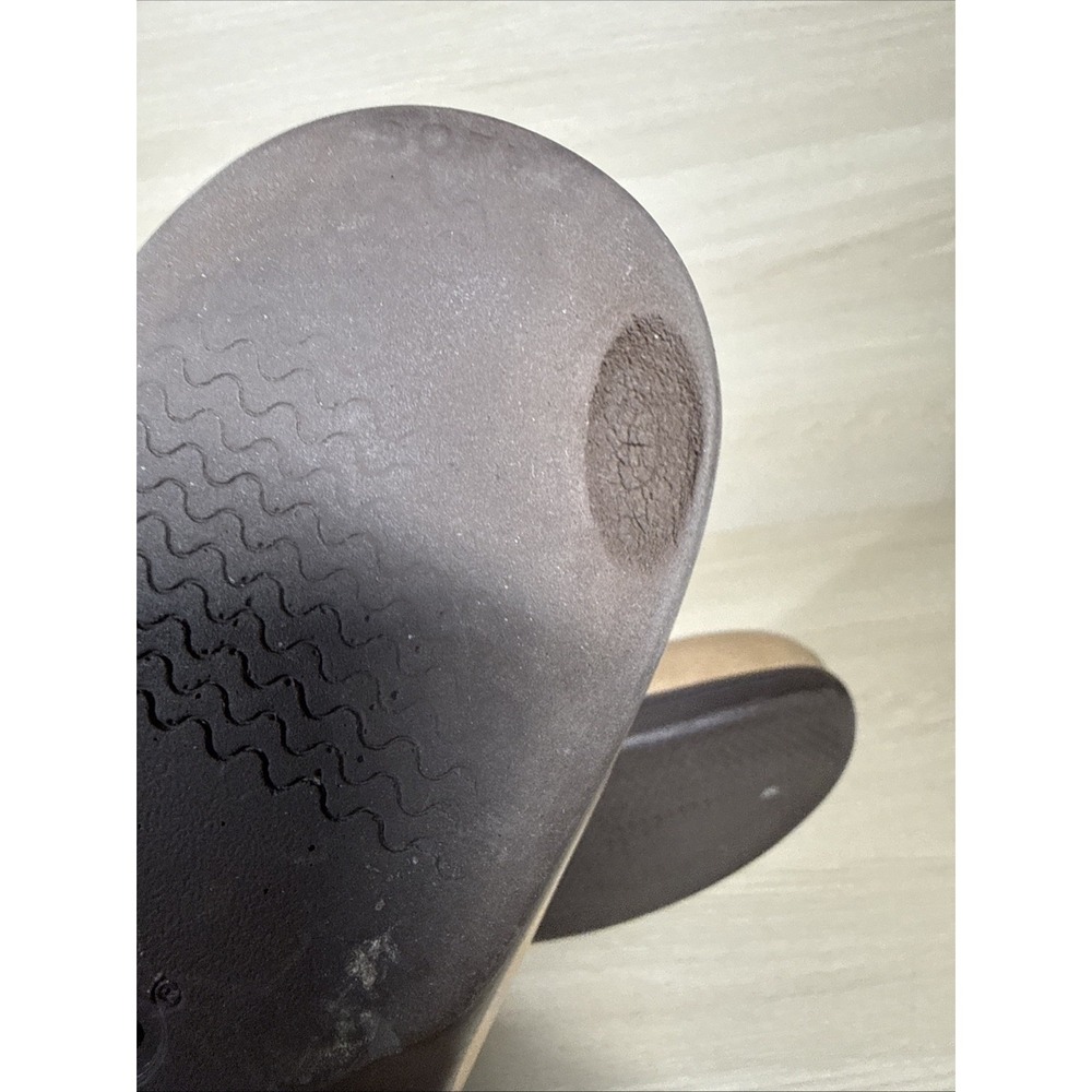 SAS Viva Shoes Womens Size 9S Tan Leather Slip On Tripad Comfort Made USA - Picture 6 of 8